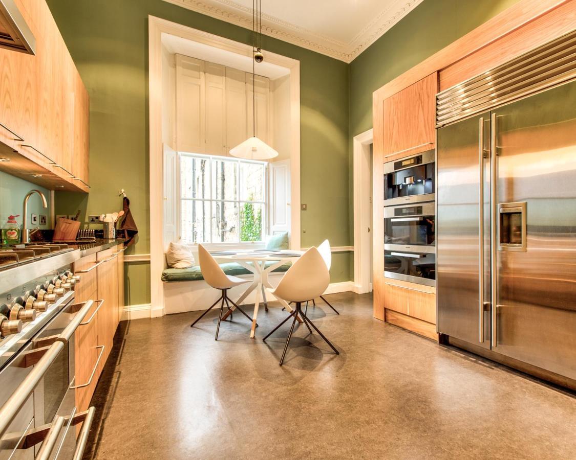 Beautiful City Centre Georgian 4 Bed Townhouse With Private Garden Edinburgh Dış mekan fotoğraf